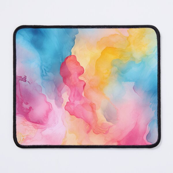 Item preview, Colorful watercolor - Abstract water world in vibrant colors designed and sold by Jackflash2023.