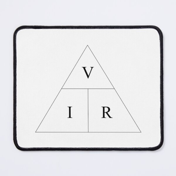 Item preview, Ohm's law triangle designed and sold by BashPIXIE.