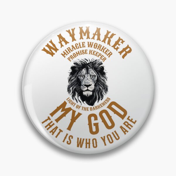 Item preview, WayMaker, Miracle Worker: Jesus Christ designed and sold by JazzyCrafting.