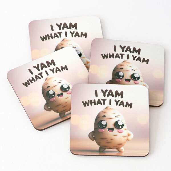 Item preview, I Yam What I Yam. designed and sold by ZenEverAI.