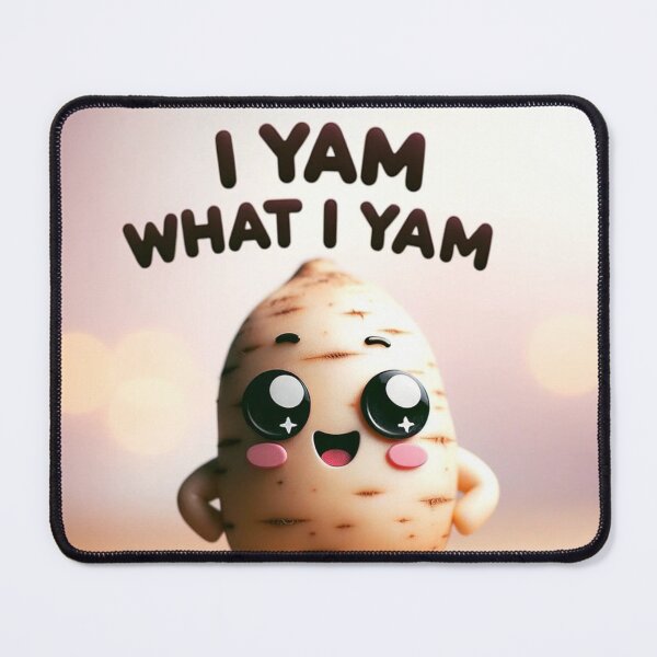 Item preview, I Yam What I Yam. designed and sold by ZenEverAI.