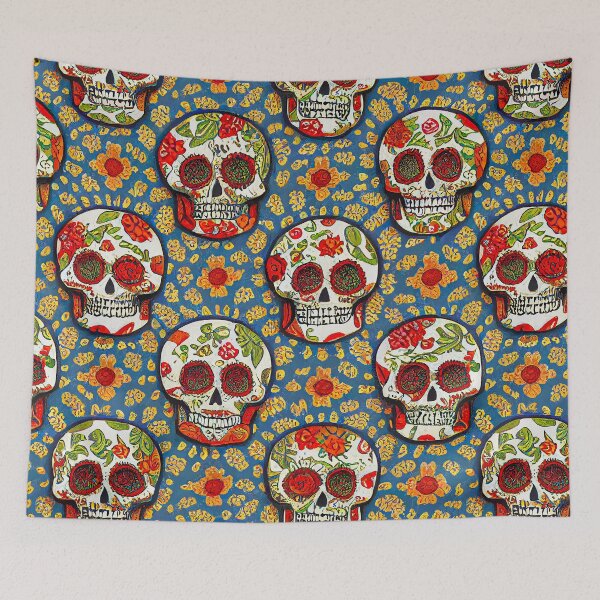 Item preview, City Mural Skulls designed and sold by Oubliette Studios.