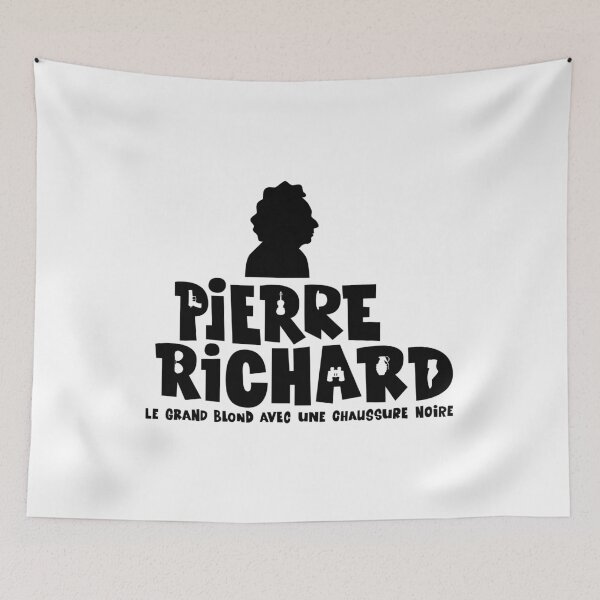 Item preview, Pierre Richard - El hombre alto y rubio con la silueta de un zapato negro designed and sold by Boogosh.