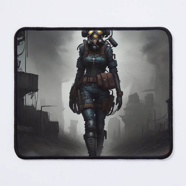 Item preview, Woman walking in smog designed and sold by m-y-A-I-A-R-T-.