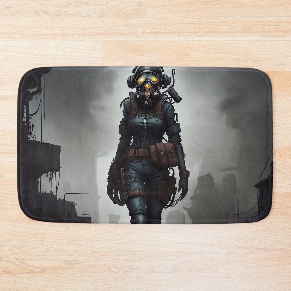Item preview, Woman walking in smog designed and sold by M-Y-A-R-T-.