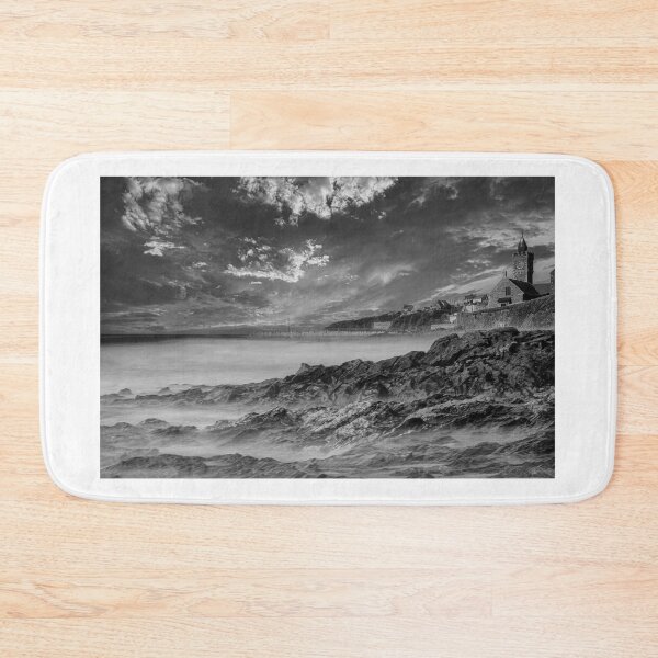 Item preview, Early morning Clock tower Porthleven cornwall designed and sold by kathleenjean.