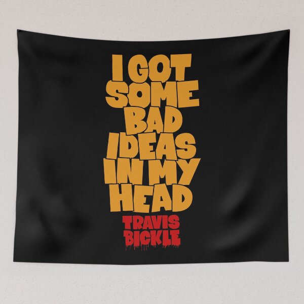 Item preview, Travis Bickle's 'Bad Ideas' - Taxi Driver Movie Design designed and sold by Boogosh.