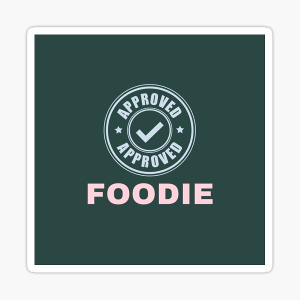 Item preview, Foodie Delights: Hilarious Culinary Design designed and sold by MColoredBooks.