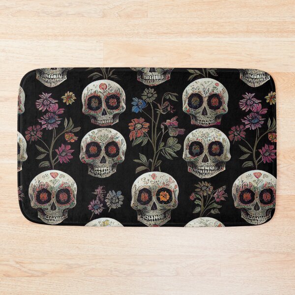 Item preview, Dark Excited Skulls designed and sold by Oubliette Studios.
