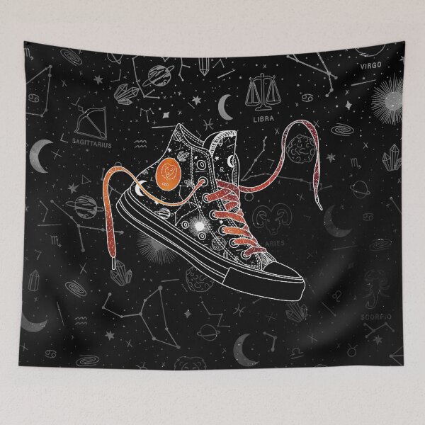 Item preview, Leo high tops - Space laces designed and sold by MickeyEdwards.
