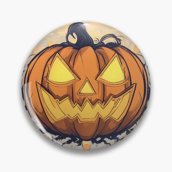 Artikelvorschau, Eerie Halloween Pumpkin: Captivating Spooky Art for October Festivities entworfen und verkauft von The-Library.