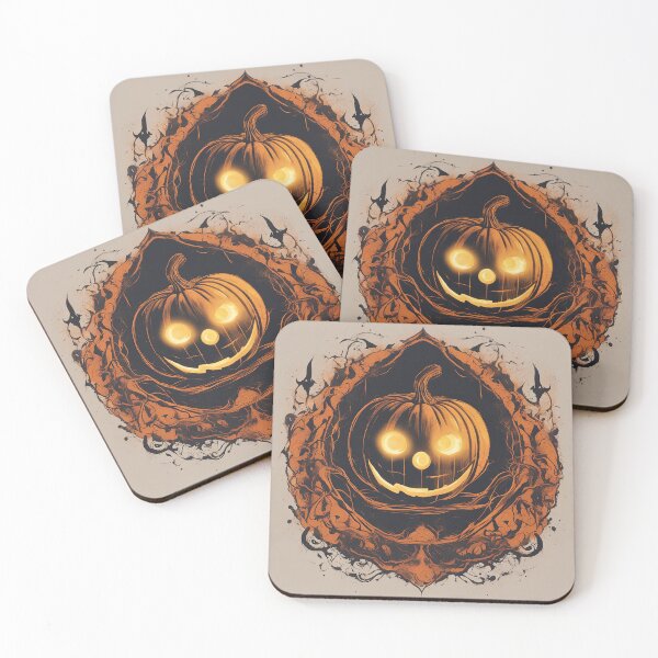 Artikelvorschau, Mystic Halloween Pumpkin: Dark and Spooky Imagery for Halloween Enthusiasts entworfen und verkauft von The-Library.