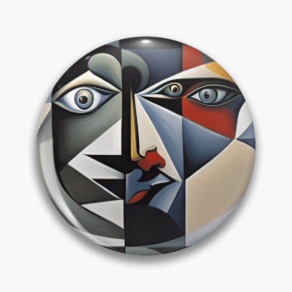 Item preview, Abstract Mistery Faces Art t shirt designed and sold by artmanikin.
