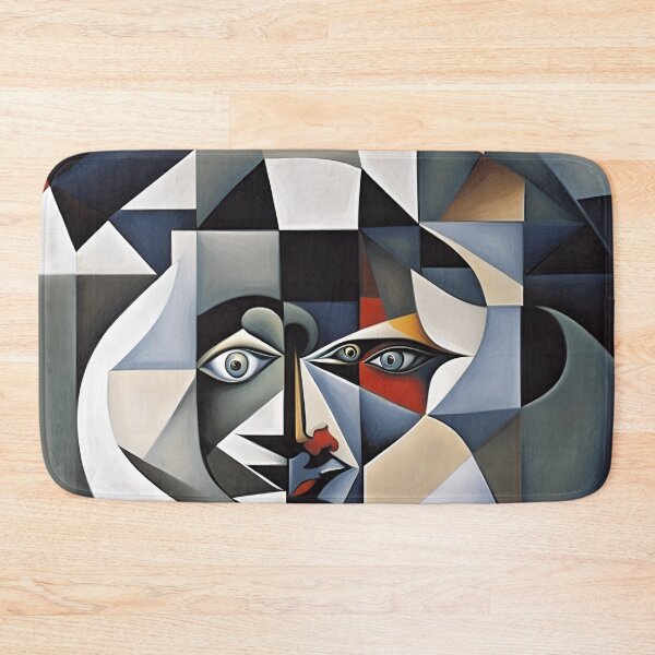 Item preview, Abstract Mistery Faces Art t shirt designed and sold by artmanikin.