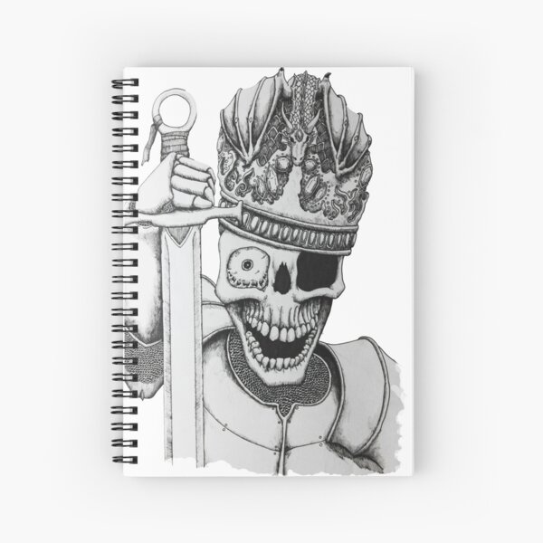 Skeleton King Spiral Notebook