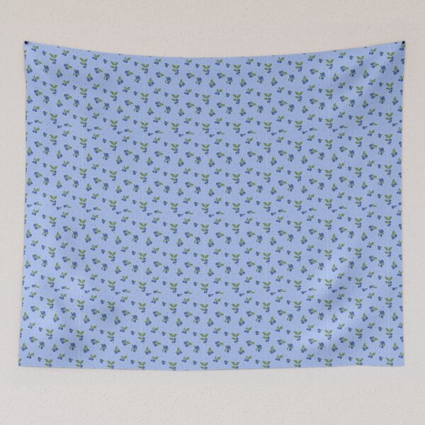 Item preview, Blueberry Pattern designed and sold by shopcosmiclatte.