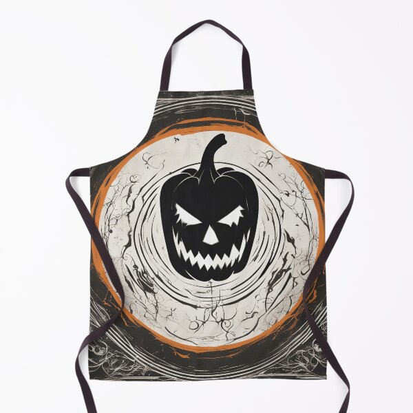 Aperçu de l'œuvre Sinister Halloween Pumpkin: The Quintessence of October's Dark Revelry créée et vendue par The-Library.