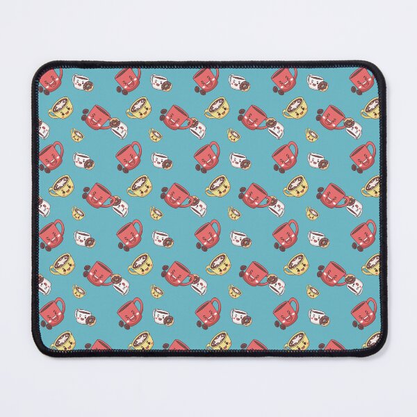 Item preview, Kawaii Coffee Pattern designed and sold by DafraDesign.