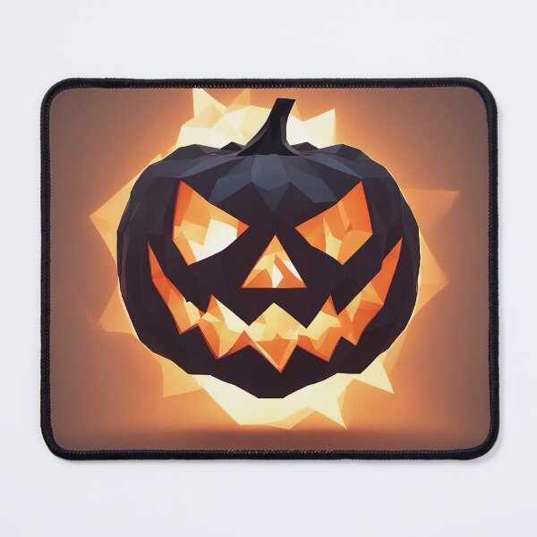 Item preview, Ominous Halloween Pumpkin: Echoes of October's Shadowed Tales designed and sold by The-Library.