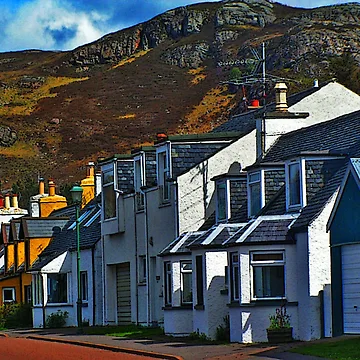 Aperçu de l'œuvre Doon The Street, Shieldaig de Elizabeth Austin-Craig