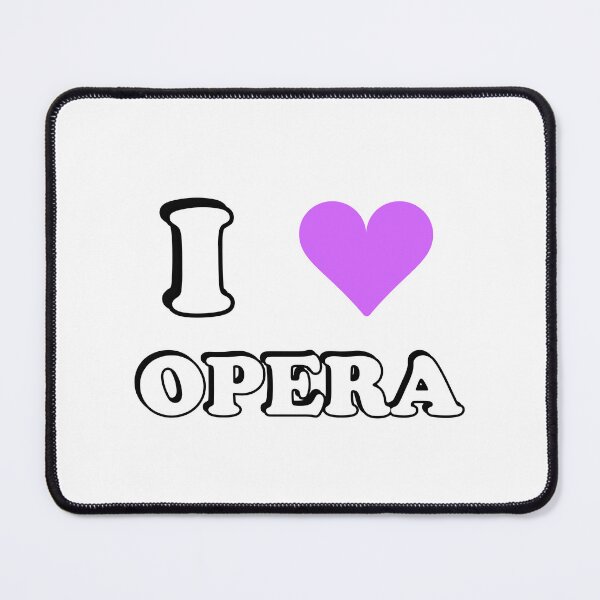 Item preview, I heart opera -  I love opera designed and sold by Inspirationmotivation.