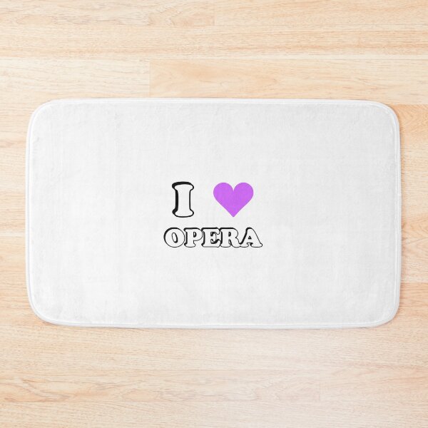 Item preview, I heart opera -  I love opera designed and sold by Inspirationmotivation.