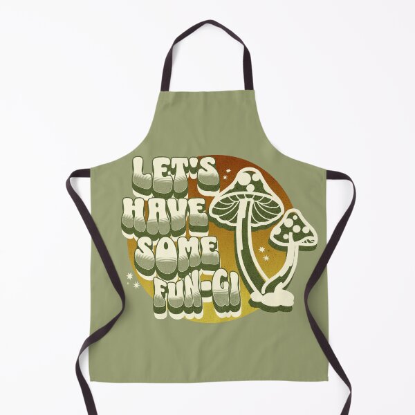 Item preview, Let's have some fun, fungi funny retro design mushrooms graphic designed and sold by Sukis-shop.