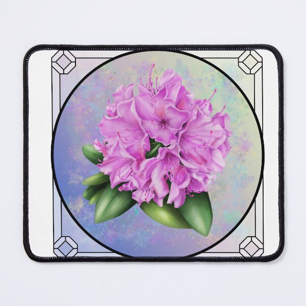 Item preview, Rhododendron - with Border designed and sold by Spennig Aisling Art.