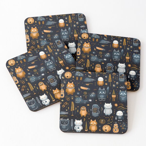 Item preview, Bears in spaces seamless patterns designed and sold by Paint U by Krisanee.