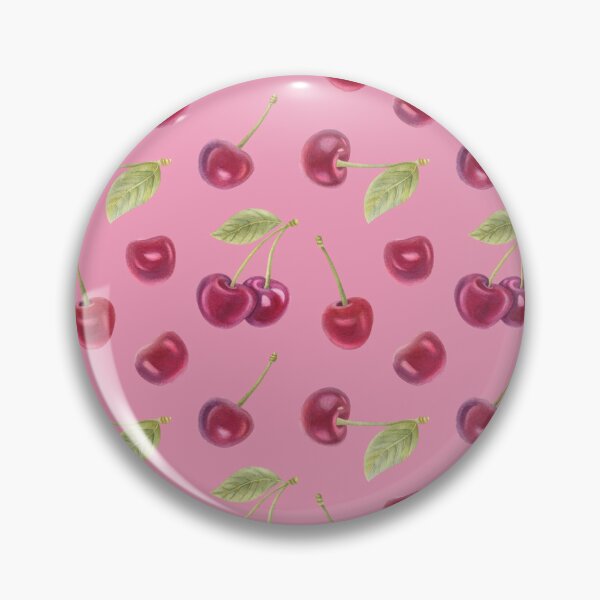 Item preview, Pink Cherry Pattern designed and sold by shopcosmiclatte.