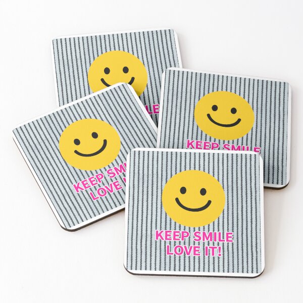 Item preview, KEEP SMILE LOVE IT! designed and sold by zzzozzo.