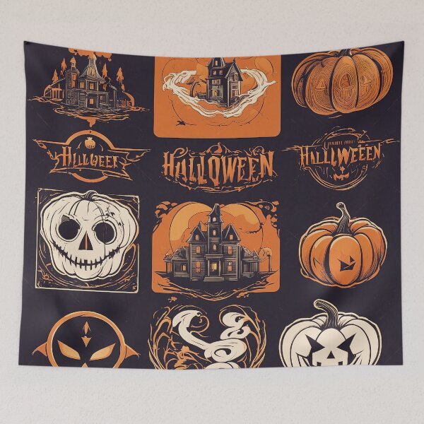 Item preview, Mystifying Halloween Pumpkin: Labyrinths of October's Frightful Legends designed and sold by The-Library.