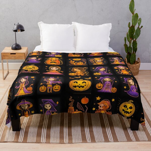 Item preview, Skull, skeleton, cat girl, pumpkins and cats, Ghost, PUMPKINS, HALLOWEEN, spider, cat, scary house, scary forest designed and sold by PRYMULLART.