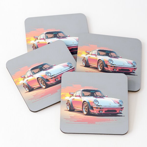 Item preview, Vintage Sunset Ride: Iconic Car Artwork designed and sold by Ceemko's Vintage Corner.