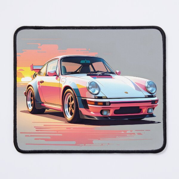Item preview, Vintage Sunset Ride: Iconic Car Artwork designed and sold by Ceemko's Vintage Corner.