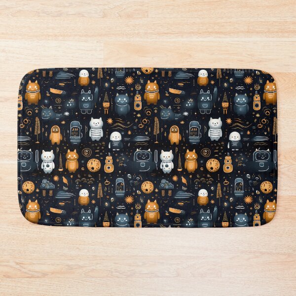 Item preview, Bears in spaces seamless patterns designed and sold by Paint U by Krisanee.