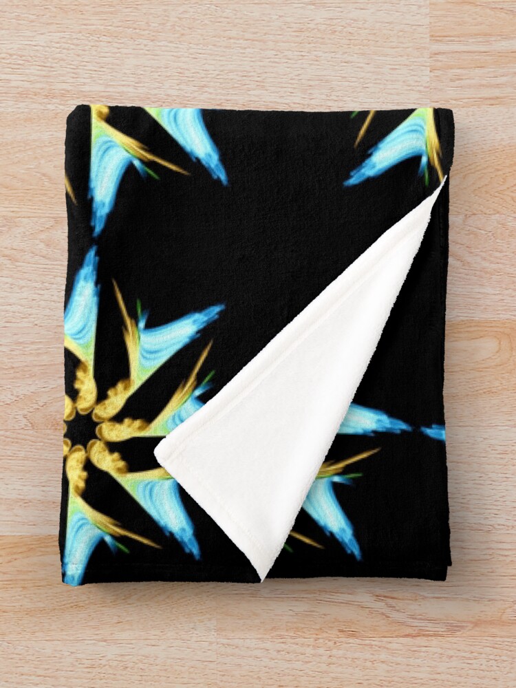 Thumbnail 3 of 6, Throw Blanket, Blue Star designed and sold by RomeoAzahar.