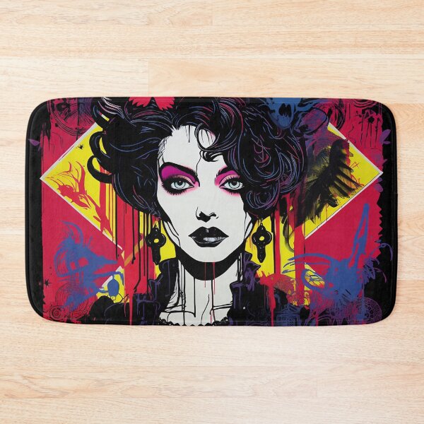 Item preview, Pop art gothic woman designed and sold by Art91design.