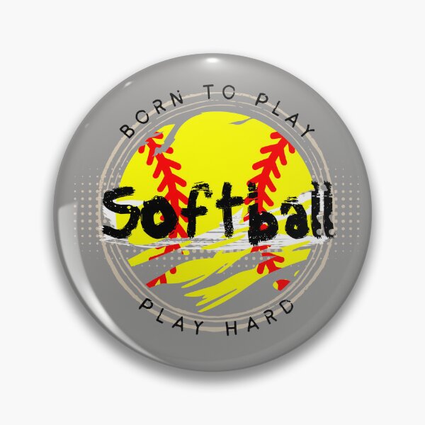 Item preview, Born to play Softball designed and sold by Studio29shirts.