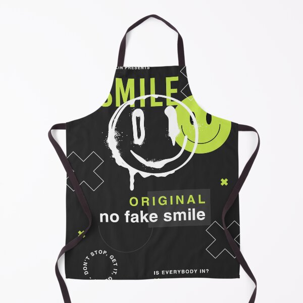 Item preview, NO fake SMILE designed and sold by NerdyBerlin.