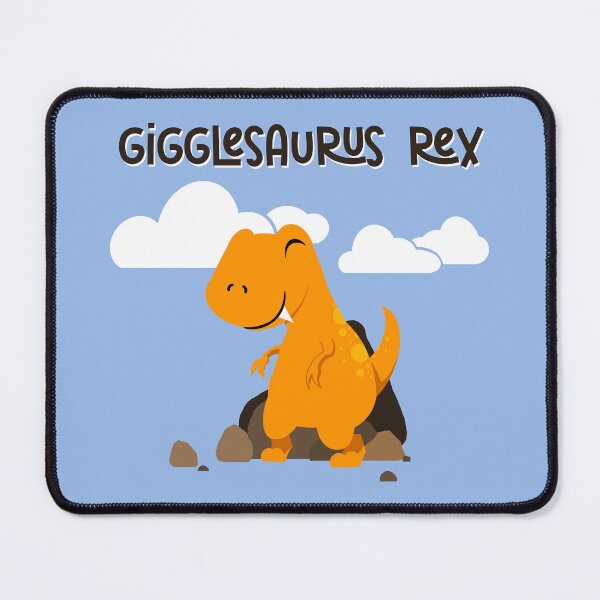 Item preview, Gigglesaurus Rex - cute kids dinosaur designed and sold by WatershipBound.
