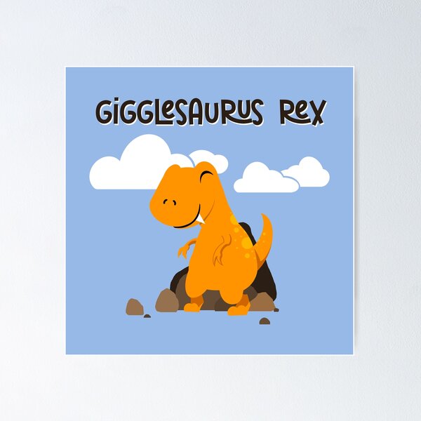 Item preview, Gigglesaurus Rex - dinosaurio lindo para niños designed and sold by WatershipBound.