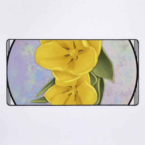 Item preview, Tulips - with Border designed and sold by Spennig Aisling Art.