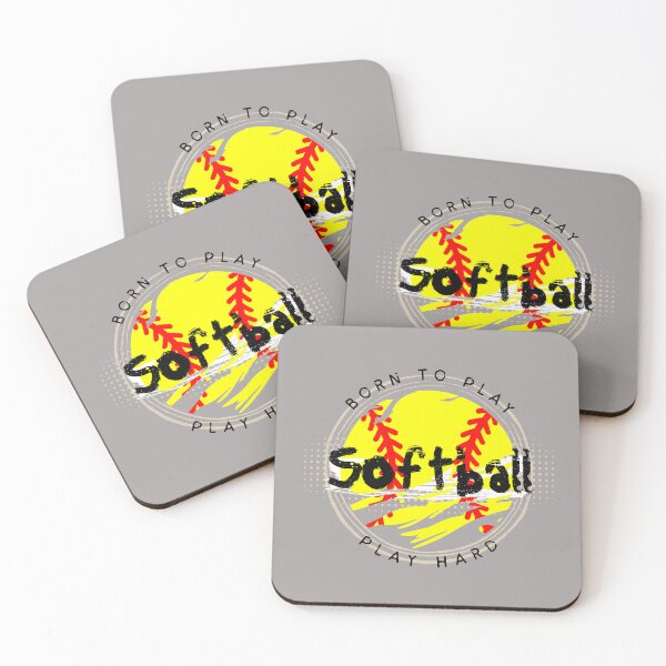 Item preview, Born to play Softball designed and sold by Studio29shirts.