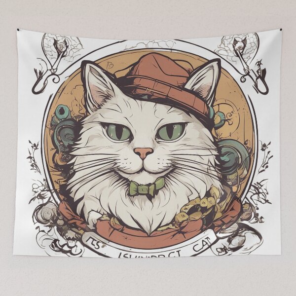 Item preview, Whisker Diaries: Navigating the Enchanted Lanes of a Cat's Life designed and sold by The-Library.