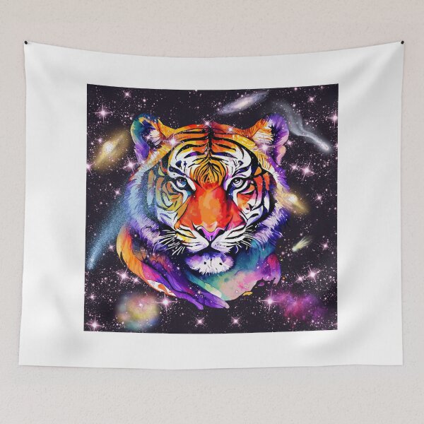 Item preview, Galactic Tiger  designed and sold by Aidesign77.