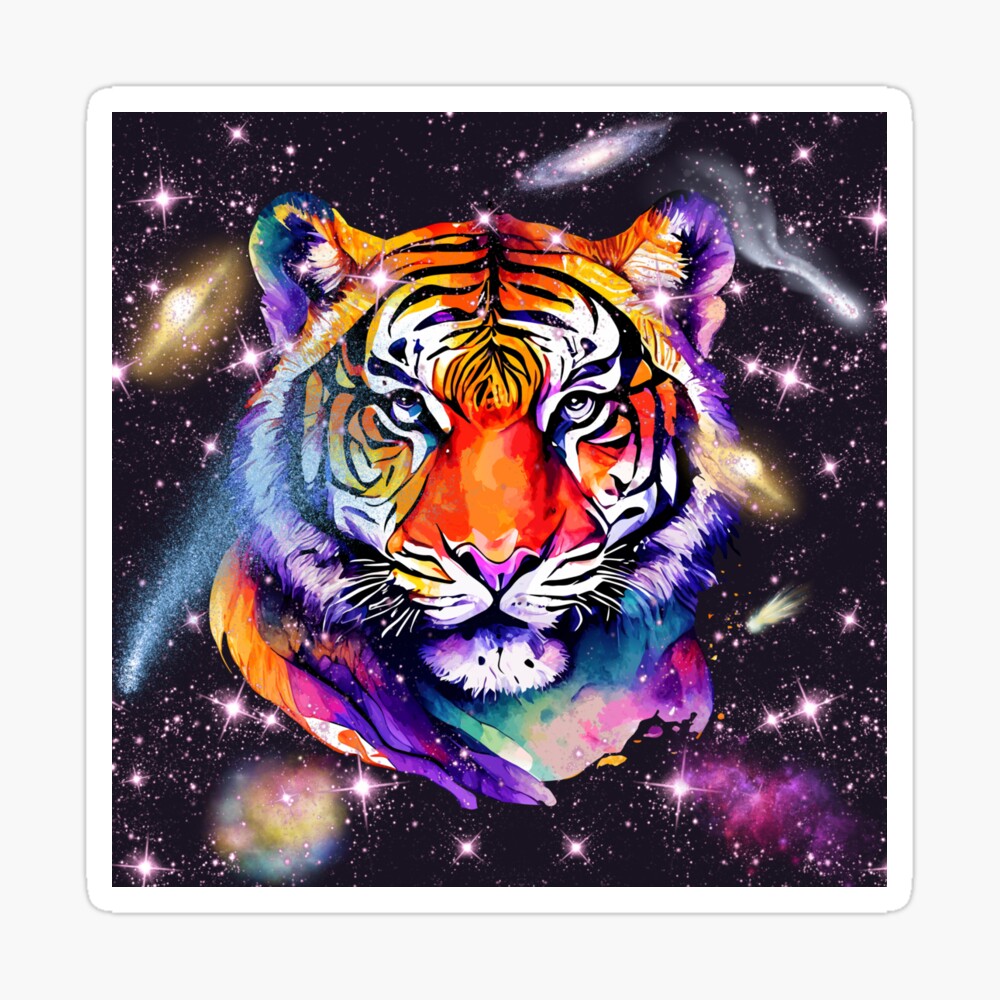 Galactic Tiger  iPhone Case