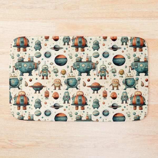 Item preview, Doodle animals in spaces seamless patterns designed and sold by Paint U by Krisanee.