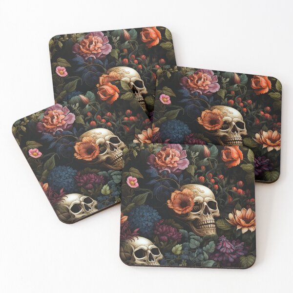 Item preview, Halloween t-shirt flowers of night  designed and sold by BorczVisuals.
