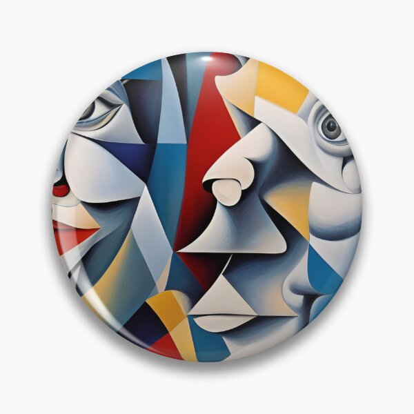 Item preview, Abstract Mistery Faces Fine Art t shirt designed and sold by artmanikin.